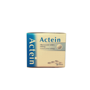 Acetylcysteine (Actein) 600mg 愛克痰祛痰片 (HK-56017) (1粒)