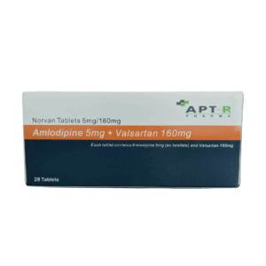 Amlodipine/Valsartan (Norvan) 5mg/160mg Tab (HK-66377)