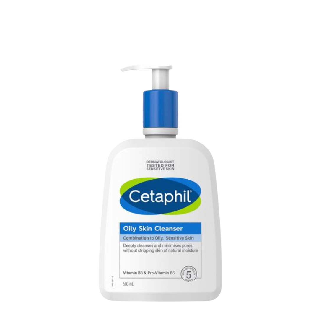 Cetaphil Oily Skin Cleanser 舒特膚控油抗痘潔膚露 (500mL)