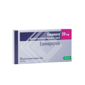 Esomeprazole (Emanera) 20mg Gastro-Resistant Cap (HK-64738)