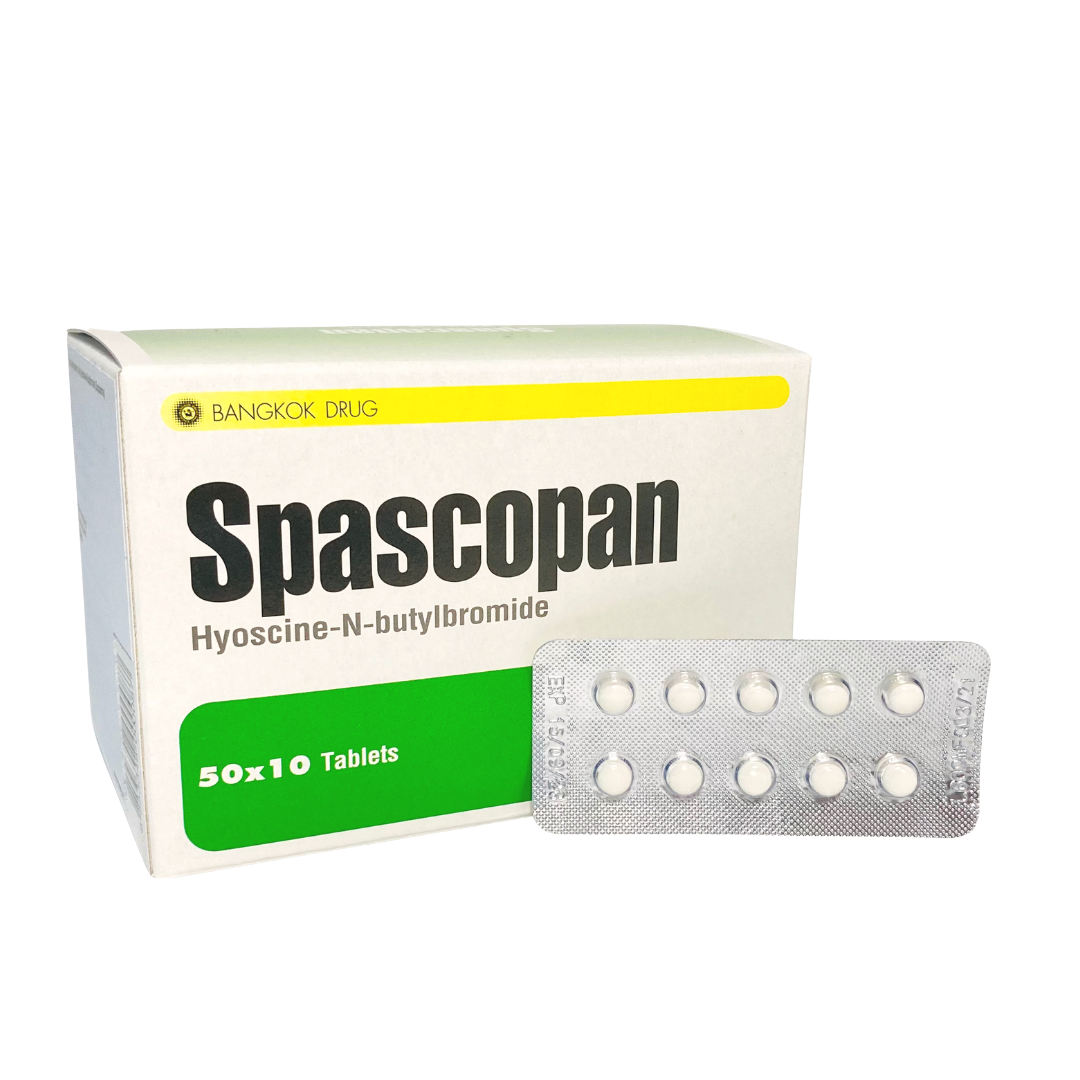 Hyoscine Butylbromide (Spascopan) 10mg Tab (HK-50644) (10粒)-2