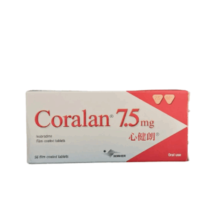Ivabradine (Coralan) 7.5mg Tab 心健朗 (HK-55438)