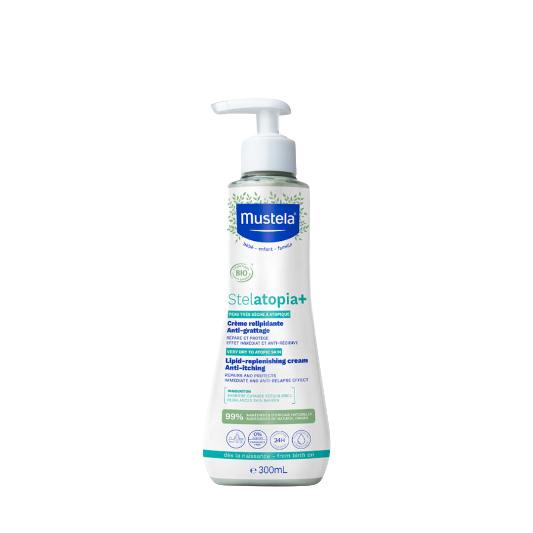 Mustela Stelatopia+ Lipid Replenishing Cream Anti-itching 特強止痕補脂膏 (300mL)