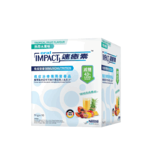 Oral Impact 速癒素癌症治療專用營養品 粉裝 (熱帶水果味 減糖配方) (6盒，1盒10包)