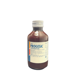 Paracetamol (Progesic) 250mg/5mL Suspension 撲熱息痛退燒止痛藥水 (HK-35272) (100mL)