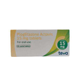 Pioglitazone (Actavis) 15mg Tab (HK-61824)