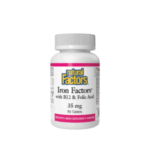 Natural Factors Iron Factors 35mg 鐵劑 (90粒)