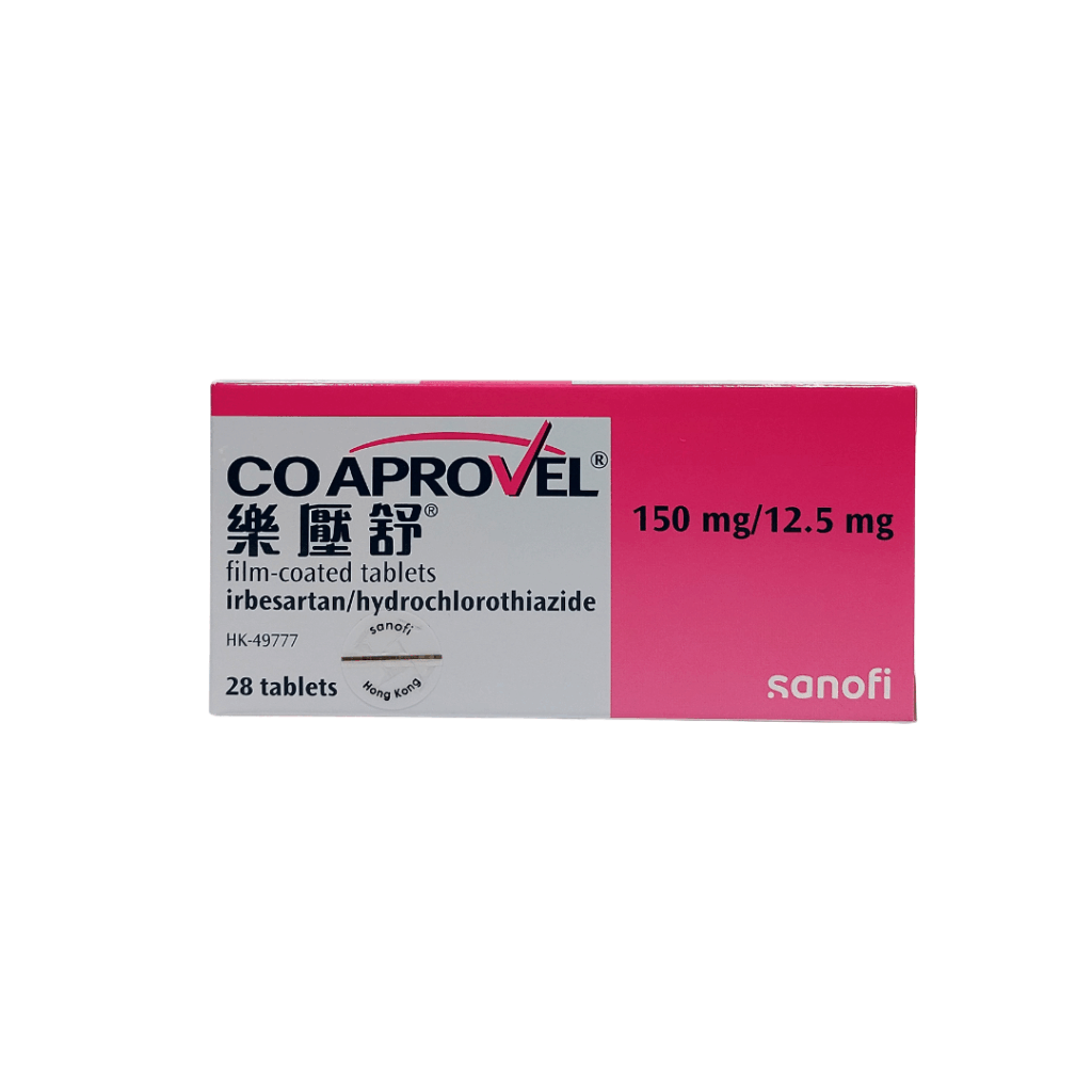 Co-Aprovel (Irbesartan/Hydrochlorothiazide) 150mg/12.5mg Tab 樂壓舒 (HK-49777)
